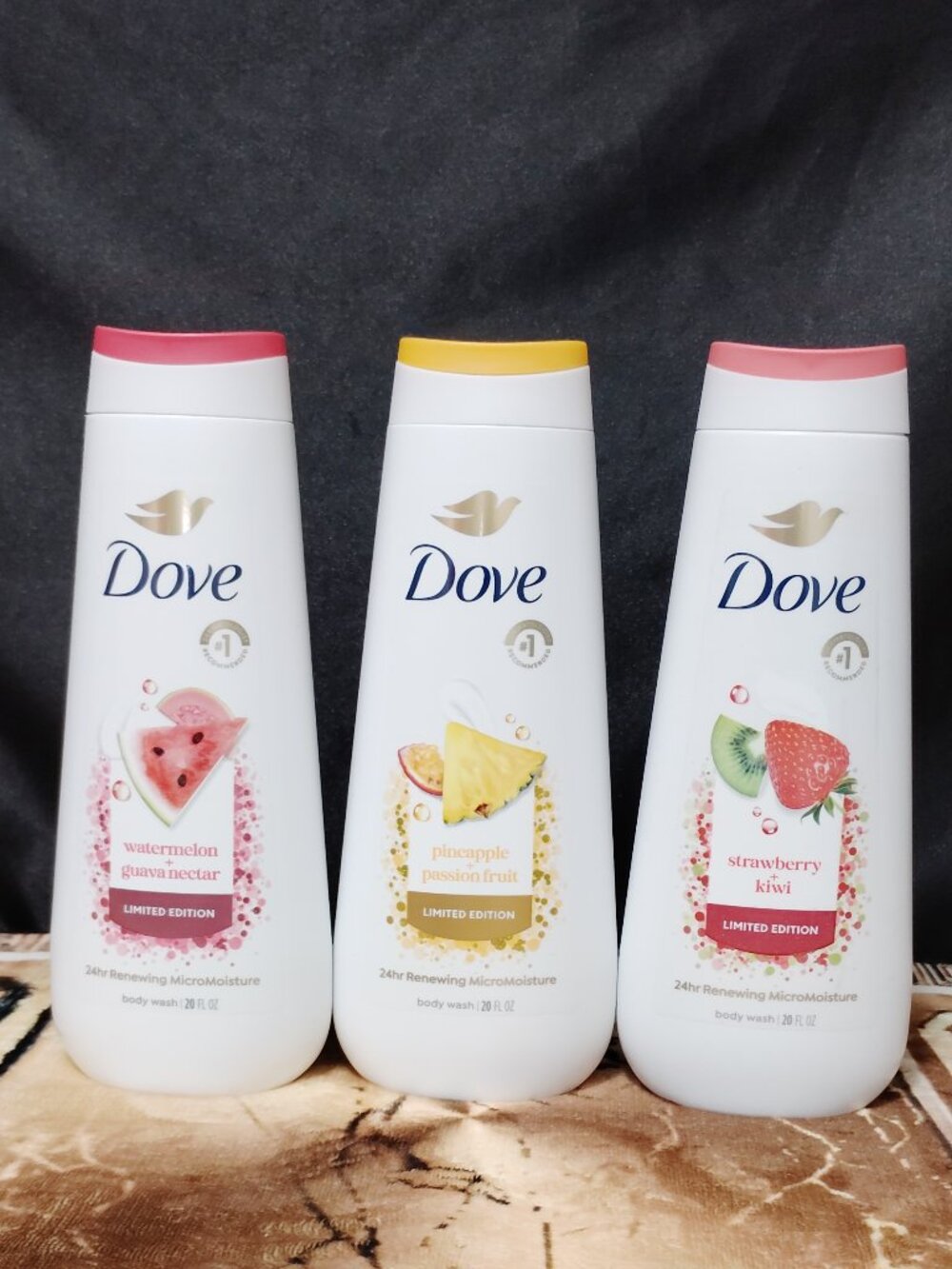 3 Dove Body Wash Limited Edition